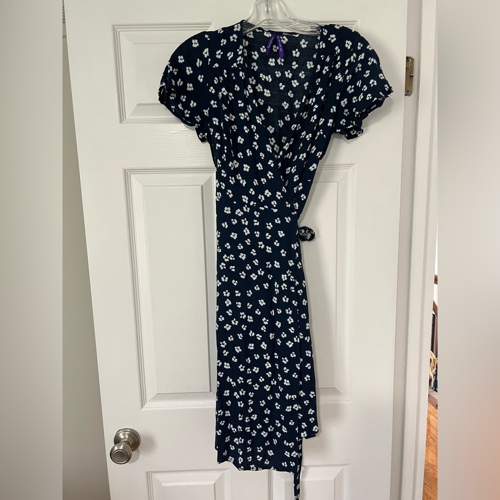 Seraphine Maternity Wrap Dress